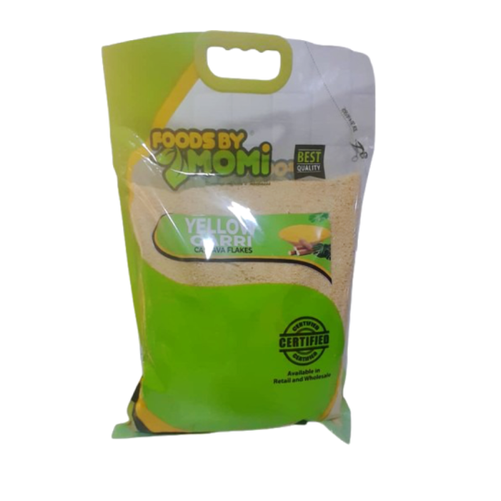 Yellow Garri 2kg x 15 Pieces - Foodsbymomi